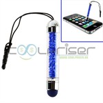 Small Diva Touchepen m. Jackstick Plug (m�rkebl�)